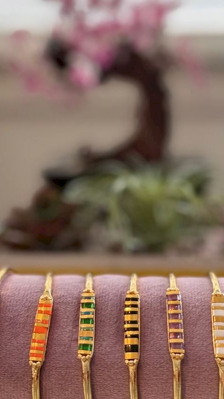 Nature’s palette, reimagined in gold